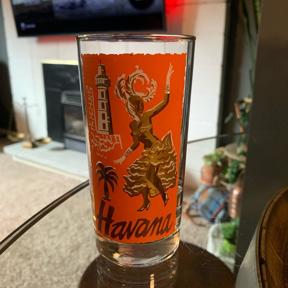 Vintage Libbey Glass International Cities